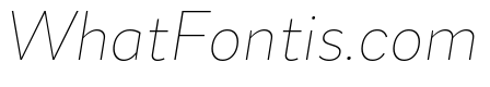 Magdelin Thin Italic