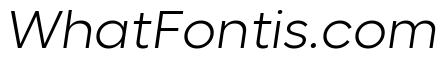 Lufga Light Italic