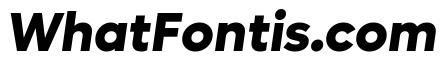 Lufga Extra Bold Italic
