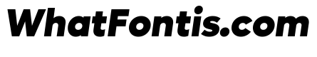 Lufga Black Italic
