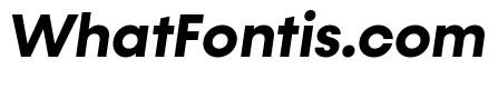 Konnect Bold Italic