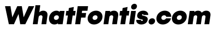Konnect Black Italic
