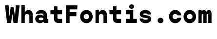 Gopher Mono Extra Bold