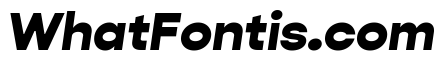 Gopher Text Black Italic