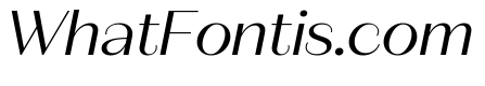Fromage Alt Regular Italic