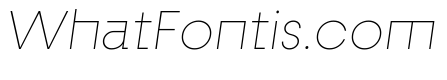 Fractul Alt Thin Italic