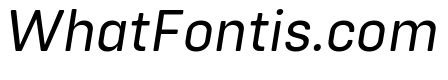 Config Rounded Regular Italic