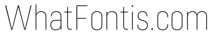 Config Condensed Thin