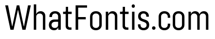 Config Condensed Regular