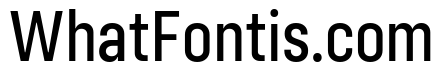 Config Condensed Medium