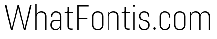 Config Condensed Extra Light