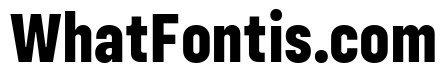 Config Condensed Extra Bold