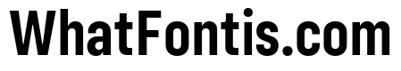 Config Condensed Bold