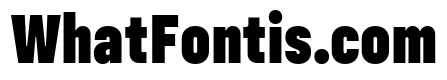 Config Condensed Black