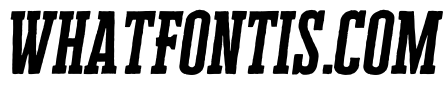 Cheddar Gothic Slab Regular Italic