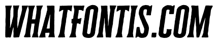 Cheddar Gothic Serif Regular Italic