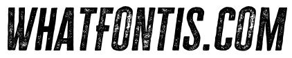 Cheddar Gothic Rough Regular Italic
