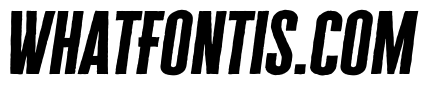 Cheddar Gothic Black Italic