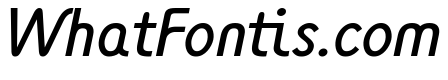 Monolith Sans Regular Italic