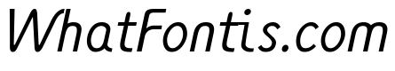 Monolith Sans Light Italic