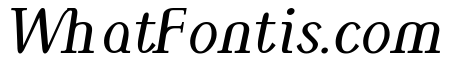 Monolith Roman Regular Italic