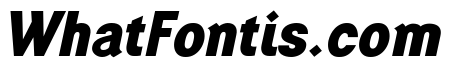 Generation Gothic Extra Bold Italic