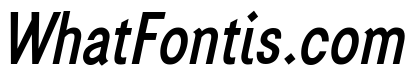 Generation Gothic Condensed Medium Italic