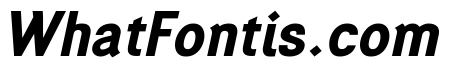 Generation Gothic Bold Italic