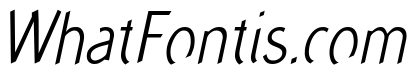 Concept Sans Condensed Light Italic