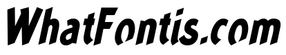 Concept Sans Condensed Extra Bold Italic