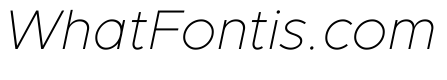 Clarity City 100italic