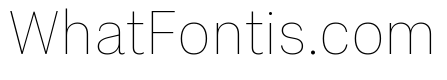 Sets Grotesk XS Hairline