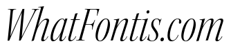 Kepler 3 Display Condensed Light Italic
