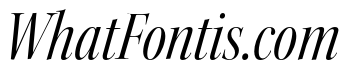 Kepler 3 Display Condensed Italic