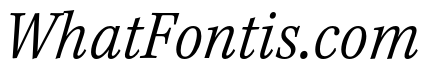 Kepler 3 Caption Condensed Light Italic