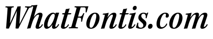 Kepler 3 Condensed Semibold Italic