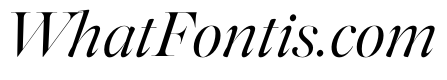 Daith Big Thin Italic