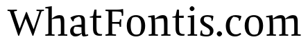 Comma Serif Regular