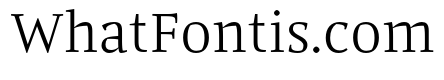 Comma Serif Light
