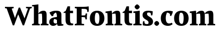 Comma Serif Black