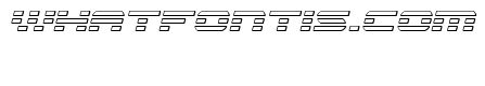 Nova Terra 3D Condensed Italic