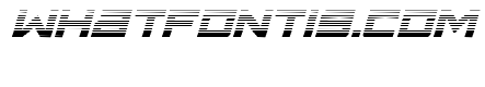 Ace of Swords Gradient Italic