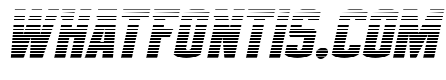 Gold Ingots Gradient Italic