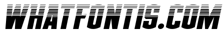 Gold Ingots Halftone Italic