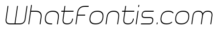 Metropia Light Italic
