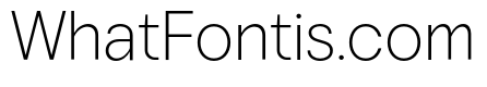 Vontica Sans Extra Light