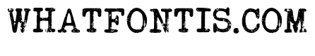 Typewriter Grunge Regular