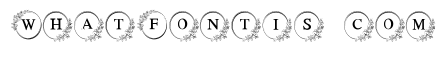 Romantic Floral Monogram