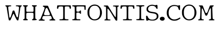 Office Typewritter Regular