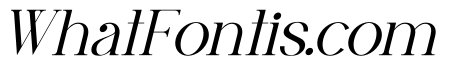 Lyodia Lover Italic